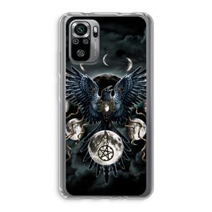 CaseCompany Sinister Wings: Xiaomi Redmi Note 10S Transparant Hoesje