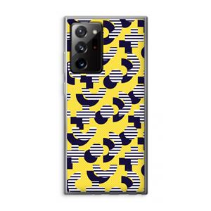 CaseCompany 8-bit N°3: Samsung Galaxy Note 20 Ultra / Note 20 Ultra 5G Transparant Hoesje