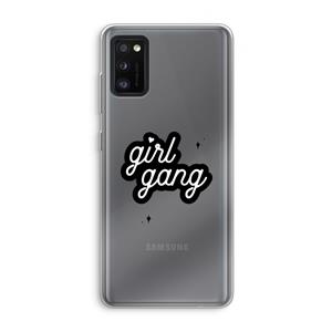 CaseCompany Girl Gang: Samsung Galaxy A41 Transparant Hoesje