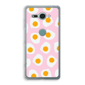 CaseCompany Dancing eggs: Sony Xperia XZ2 Compact Transparant Hoesje