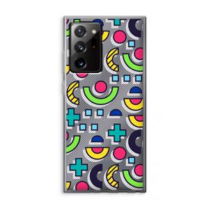 CaseCompany 8-bit N°6: Samsung Galaxy Note 20 Ultra / Note 20 Ultra 5G Transparant Hoesje