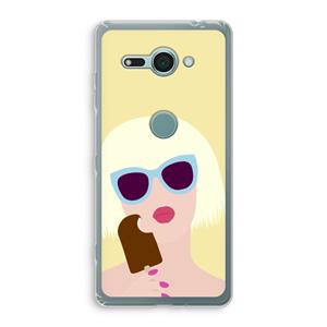 CaseCompany Ice cream: Sony Xperia XZ2 Compact Transparant Hoesje