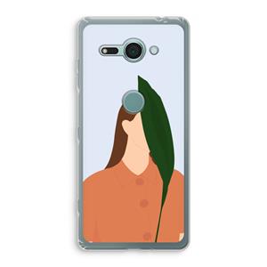 CaseCompany Leaf: Sony Xperia XZ2 Compact Transparant Hoesje