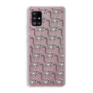 CaseCompany Makis: Samsung Galaxy A51 5G Transparant Hoesje