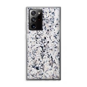 CaseCompany Gespikkelde marmer: Samsung Galaxy Note 20 Ultra / Note 20 Ultra 5G Transparant Hoesje