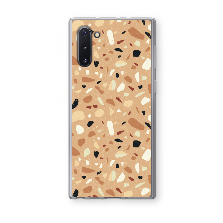 CaseCompany Terrazzo N°17: Samsung Galaxy Note 10 Transparant Hoesje
