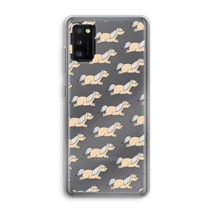 CaseCompany Ponys: Samsung Galaxy A41 Transparant Hoesje