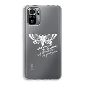 CaseCompany Good or bad: Xiaomi Redmi Note 10S Transparant Hoesje