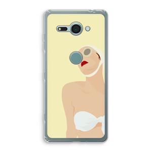 CaseCompany Summer: Sony Xperia XZ2 Compact Transparant Hoesje