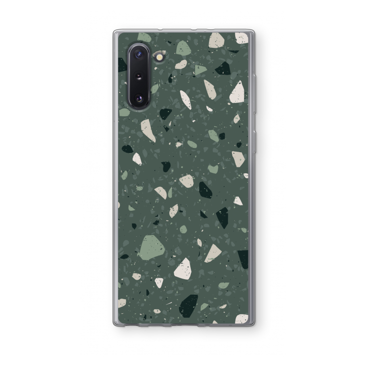 CaseCompany Terrazzo N°19: Samsung Galaxy Note 10 Transparant Hoesje