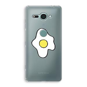 CaseCompany Spiegelei: Sony Xperia XZ2 Compact Transparant Hoesje