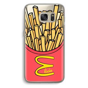 CaseCompany McElodie: Samsung Galaxy S7 Transparant Hoesje