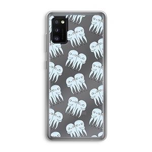 CaseCompany Octopussen: Samsung Galaxy A41 Transparant Hoesje