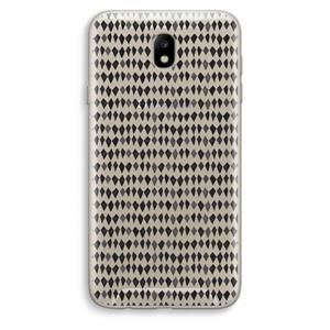 CaseCompany Crazy shapes: Samsung Galaxy J7 (2017) Transparant Hoesje