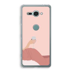 CaseCompany Wine: Sony Xperia XZ2 Compact Transparant Hoesje