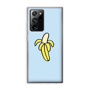 CaseCompany Banana: Samsung Galaxy Note 20 Ultra / Note 20 Ultra 5G Transparant Hoesje