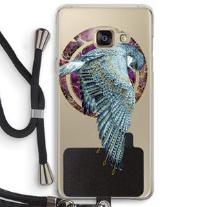 CaseCompany Golden Falcon: Samsung Galaxy A3 (2016) Transparant Hoesje met koord