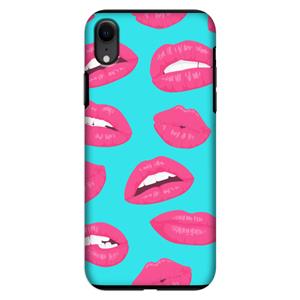 CaseCompany Bite my lip: iPhone XR Tough Case