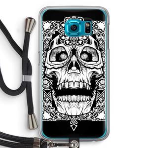CaseCompany Seek & Destroy: Samsung Galaxy S6 Transparant Hoesje met koord