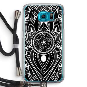 CaseCompany It's Complicated: Samsung Galaxy S6 Transparant Hoesje met koord