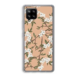 CaseCompany Blossoming spring: Samsung Galaxy A42 5G Transparant Hoesje