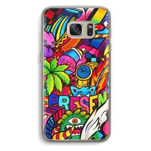 CaseCompany Represent: Samsung Galaxy S7 Transparant Hoesje