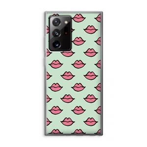 CaseCompany Lipjes: Samsung Galaxy Note 20 Ultra / Note 20 Ultra 5G Transparant Hoesje