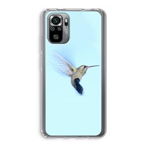 CaseCompany Kolibri: Xiaomi Redmi Note 10S Transparant Hoesje