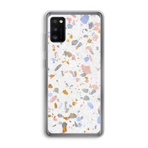 CaseCompany Terrazzo N°8: Samsung Galaxy A41 Transparant Hoesje