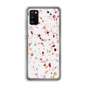 CaseCompany Terrazzo N°9: Samsung Galaxy A41 Transparant Hoesje
