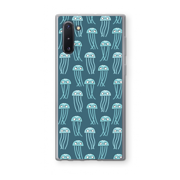CaseCompany Kwallie: Samsung Galaxy Note 10 Transparant Hoesje
