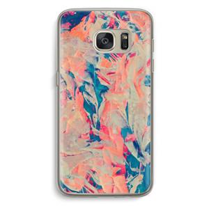 CaseCompany Alone: Samsung Galaxy S7 Transparant Hoesje