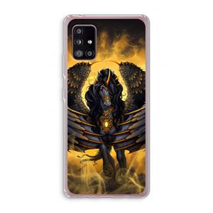 CaseCompany Pegasus: Samsung Galaxy A51 5G Transparant Hoesje