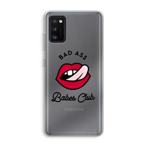 CaseCompany Badass Babes Club: Samsung Galaxy A41 Transparant Hoesje