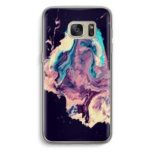 CaseCompany Cosmic Silence: Samsung Galaxy S7 Transparant Hoesje