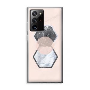 CaseCompany Creatieve toets: Samsung Galaxy Note 20 Ultra / Note 20 Ultra 5G Transparant Hoesje