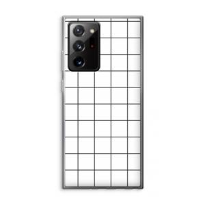 CaseCompany Rooster: Samsung Galaxy Note 20 Ultra / Note 20 Ultra 5G Transparant Hoesje