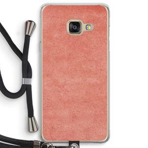CaseCompany Marrakech Walls: Samsung Galaxy A3 (2016) Transparant Hoesje met koord