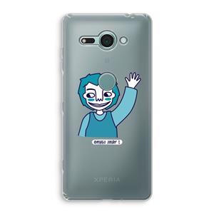 CaseCompany Zwaai: Sony Xperia XZ2 Compact Transparant Hoesje