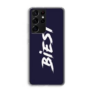 CaseCompany Biest: Samsung Galaxy S21 Ultra Transparant Hoesje