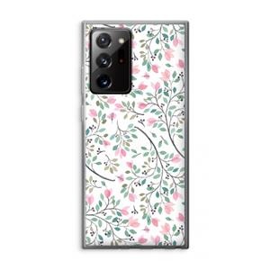 CaseCompany Sierlijke bloemen: Samsung Galaxy Note 20 Ultra / Note 20 Ultra 5G Transparant Hoesje