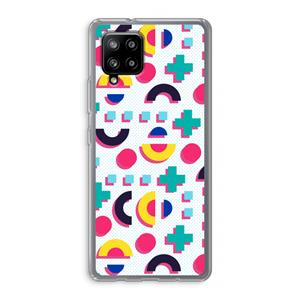 CaseCompany 8-bit N°2: Samsung Galaxy A42 5G Transparant Hoesje