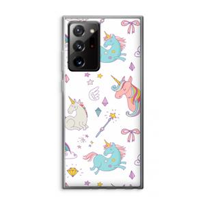 CaseCompany Fantasiewereld: Samsung Galaxy Note 20 Ultra / Note 20 Ultra 5G Transparant Hoesje