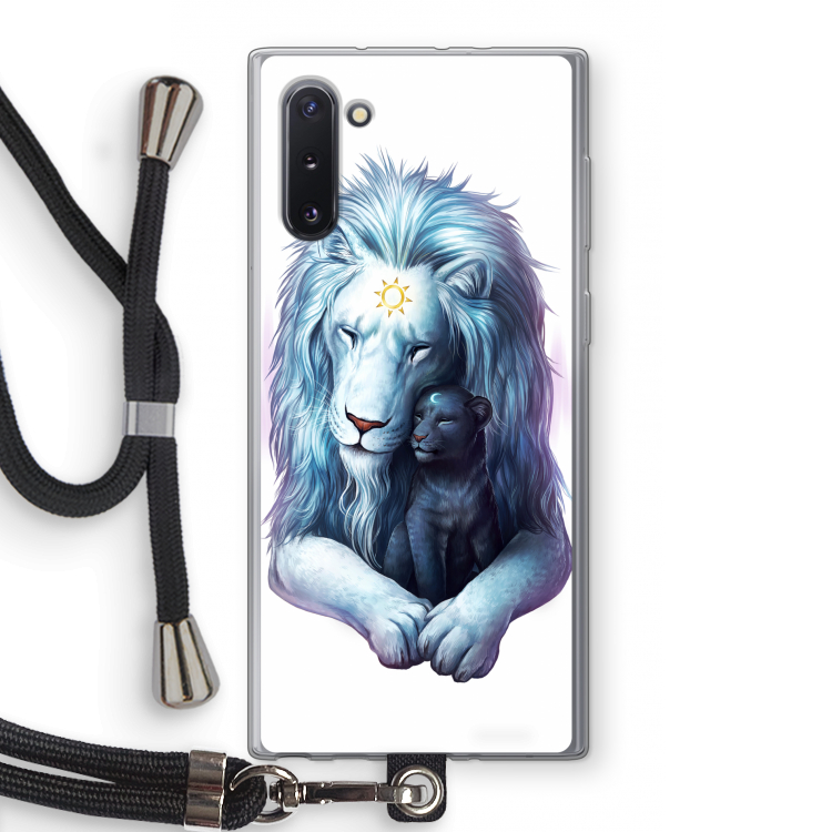 CaseCompany Child Of Light: Samsung Galaxy Note 10 Transparant Hoesje met koord