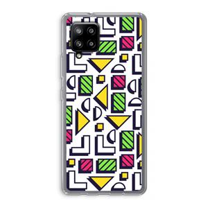 CaseCompany 8-bit N°4: Samsung Galaxy A42 5G Transparant Hoesje