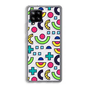 CaseCompany 8-bit N°6: Samsung Galaxy A42 5G Transparant Hoesje