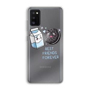 CaseCompany Best Friend Forever: Samsung Galaxy A41 Transparant Hoesje