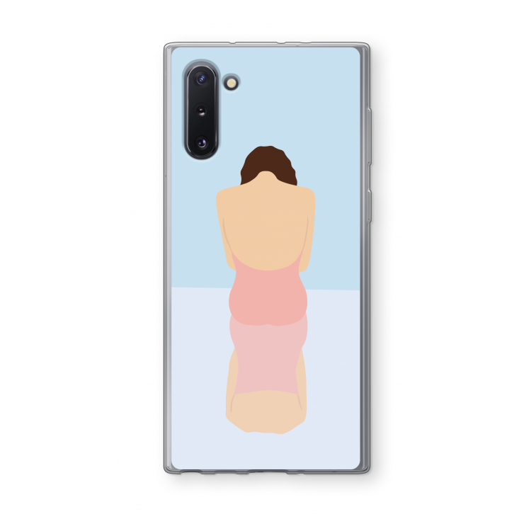 CaseCompany Mirror: Samsung Galaxy Note 10 Transparant Hoesje