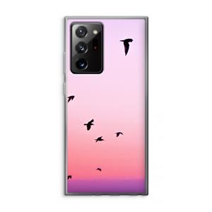 CaseCompany Fly away: Samsung Galaxy Note 20 Ultra / Note 20 Ultra 5G Transparant Hoesje