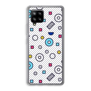 CaseCompany 8-bit N°9: Samsung Galaxy A42 5G Transparant Hoesje